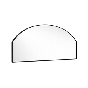 Barelli 600 x 1200mm Signature High Specification Luce Black Arch Framed Mirror