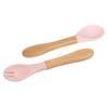 Tiny Dining Bamboo Baby Weaning Fork & Spoon Set