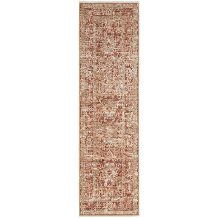 Essence 03 Brick 370x80cm - Large Runner Transitional Indoor Rug