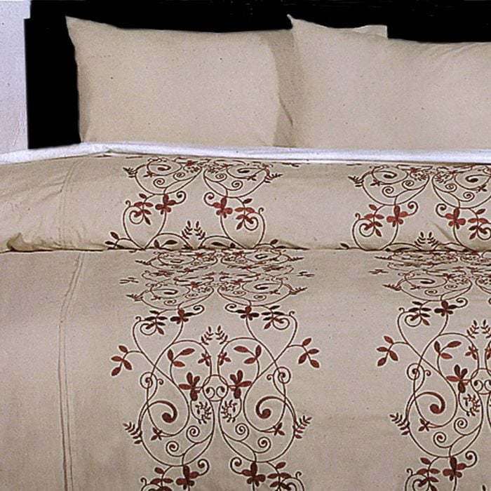 Accessorize Wonderland Taupe Quilt Cover Set Queen