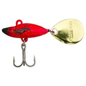 25mm FishArt Torpedo Hot Pink Spinner Bait Fishing Lure - 6g Sinking Spinner