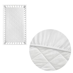 100% Cotton Cot Mattress Protector 131 x 69cm