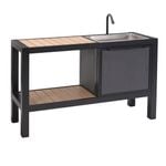 Portsea Outdoor Patio Aluminium Kitchen Island Bench Sink