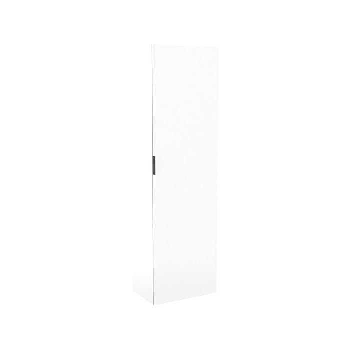 Lugna 2048 x 600 x 380mm White 5 Shelf 1 Right Hand Door Cabinet