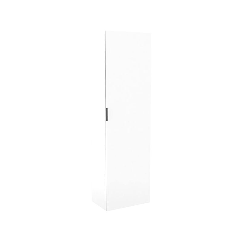 Lugna 2048 x 600 x 380mm White 5 Shelf 1 Right Hand Door Cabinet