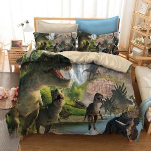 3D Jurassic Dinosaurs Quilt Cover Set Bedding Set Pillowcases 108