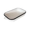 Urban Style Enamelware 6L Induction Baking Dish w/ Handles/Blue Rim - White