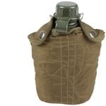 Cockatoo Camping 1qt Canteen Water Container w/ Cover - Army Green