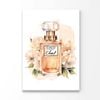 Gold Fashion Perfume Bottle Print 100% Australian Made 60x90cm (Stretched Canvas)