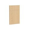 Kaboodle 450mm Oak Latte Modern 1 Door/1 Drawer Panels