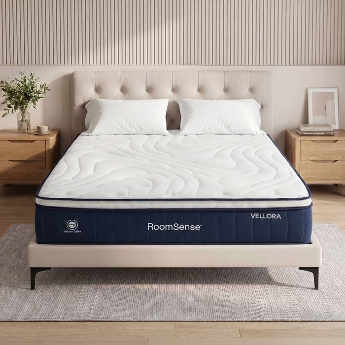 Roomsense Double Mattress 30cm Medium Firm Mattress With Lumbar Support