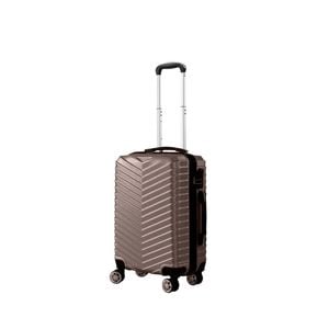 Slimbridge 20" ABS Carry On Luggage - Coffee
