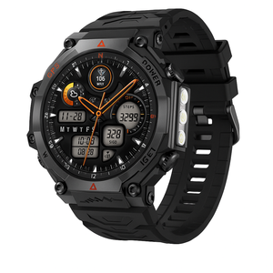 GPS Smartwatch – Bluetooth Call, Compass, 3ATM Waterproof