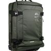 GAP Travel Large Soft Shell Suitcase Lockable Trolley Luggage 43x73cm Khaki