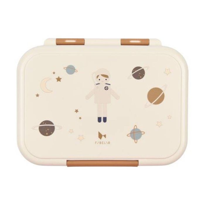 Fabelab Stainless Steel Plastic Lunch Box Astronaut Child 4yrs+