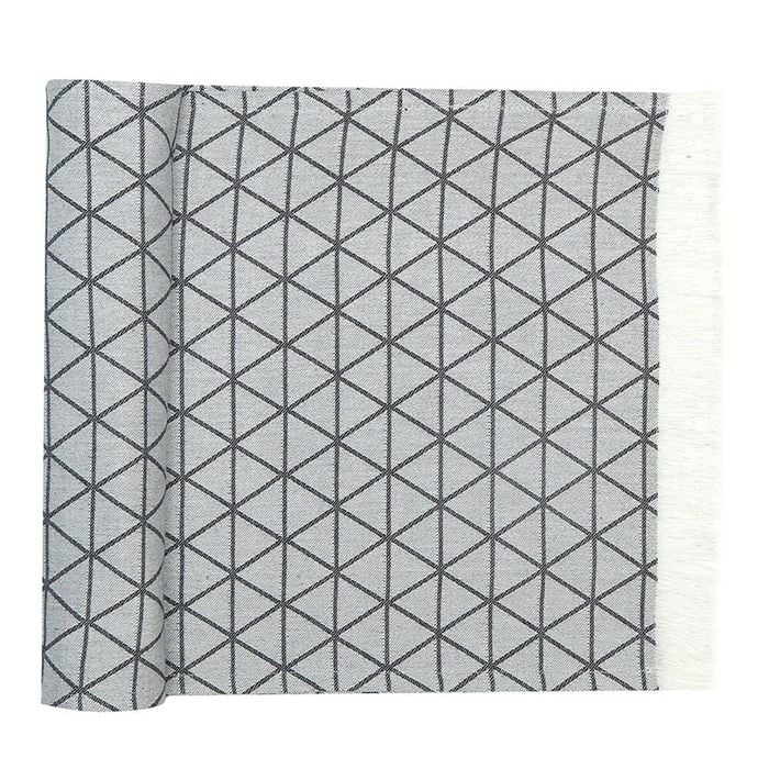 Nf Home & Entertaining Essentials Jacquard Table Runner 35x250cm Woven Blue