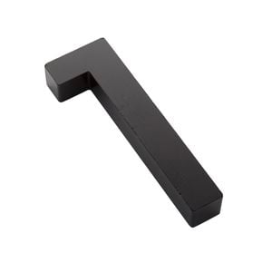 Sandleford 100mm Black Edge House Number 1