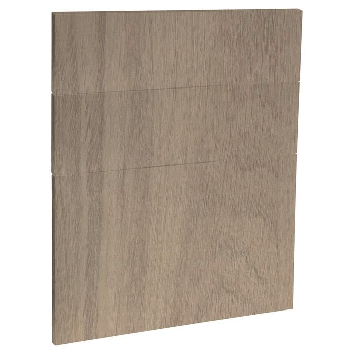 Kaboodle 600mm Maplenut Modern 3 Drawer Panel