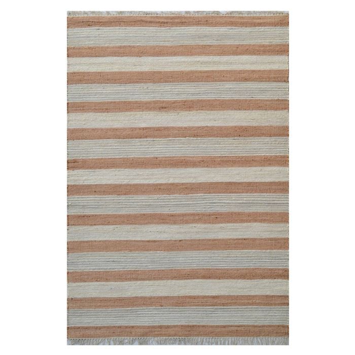 Handwoven Natural Jute Rug-Peru 1109-Brown-180x275cm