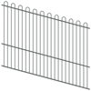 ProtectorAl 1201-2400W x 1800H Monument Loop Top Pool Fence Panel Raked Up to 15º