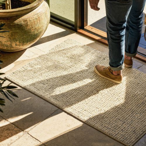 Kenova Vellore woven cotton mat for entrances, hallways and living spaces
