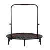 fitnessLAB 40" Mini Trampoline with Handrail Foldable Fitness Trainer Rebounder