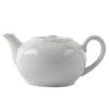 Olympia Whiteware Teapots Porcelain Chip Resistant 426ml 4 Pack