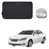 Front Windscreen Sun Shade for Lexus ES 2012 - 2018 60R - Standard 150 x 85 cm - Black