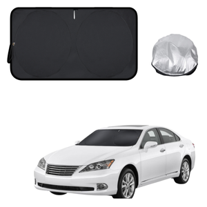 Front Windscreen Sun Shade for Lexus ES 2012 - 2018 60R - Standard 150 x 85 cm - Black
