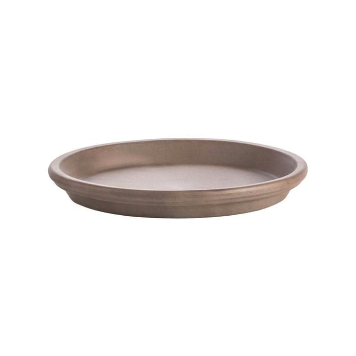 Northcote Pottery 21cm Greige Italian Terracotta Saucer