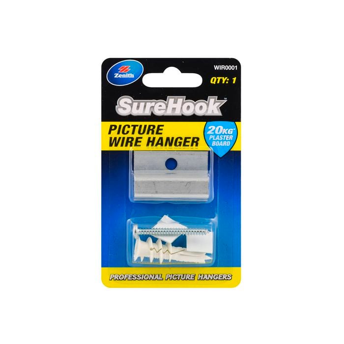 Zenith 20kg SureHook Picture Wire Hanger
