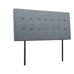 Freddy Linen Headboard Bluish Grey - Queen