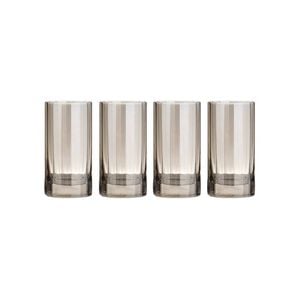 Tempa Ava Set of 4 Highball Tumbler - Champagne