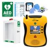 Defibtech Lifeline VIEW Defibrillator Package with Wall Cabinet