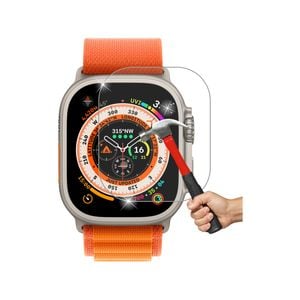 2 Pack MEZON Apple Watch Ultra 2 (49mm) Clear Tempered Glass Screen Protector