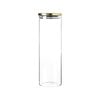 Argon Tableware Glass Storage Jar with Metal Lid - 2 Litre