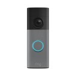 Ring Speckle Gray Battery Video Doorbell