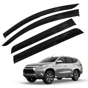 Weathershields for Mitsubishi Pajero Sport 2015-2025 Weather Shields Deflectors Window Visor