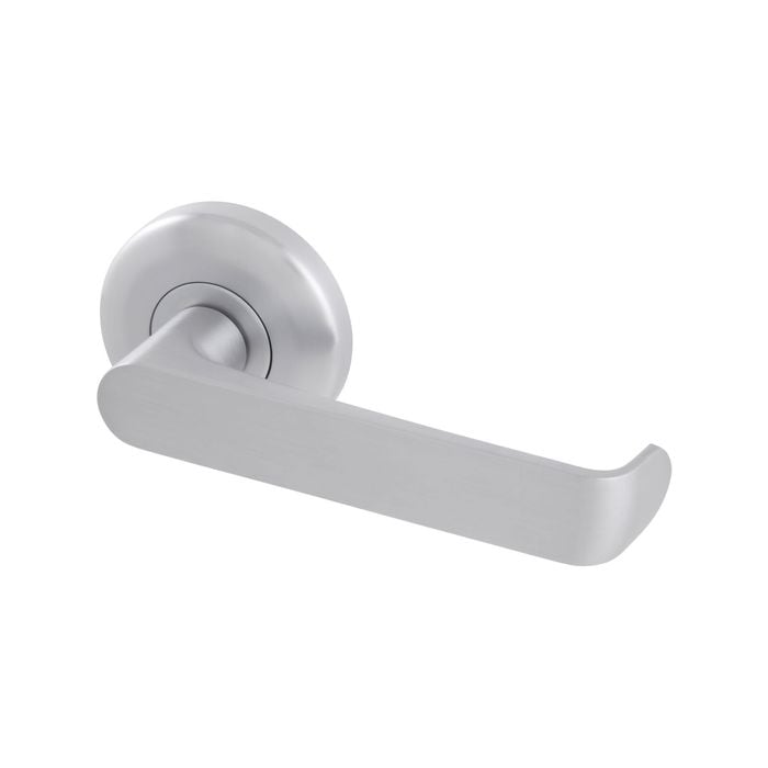 Gainsborough Neue Telo Brushed Satin Chrome Passage Lever Set