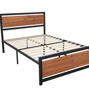 Bivio Metal Bed Frame - Double