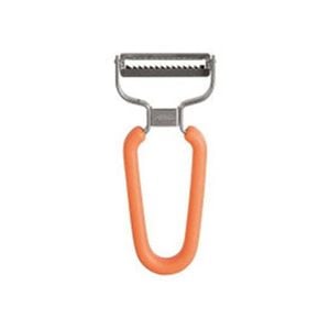 Avanti Stainless Steel Julienne Fruit/Vegetable Peeler Kitchen Swivel Blade ORNG