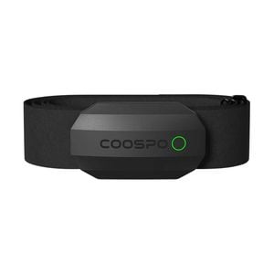 NNEOBA Dual Mode Heart Rate Sensor  ANT+ And Bluetooth Chest Strap Black
