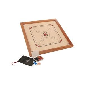 84x84cm Plywood Carrom Board with 74x74cm Internal Playing Area