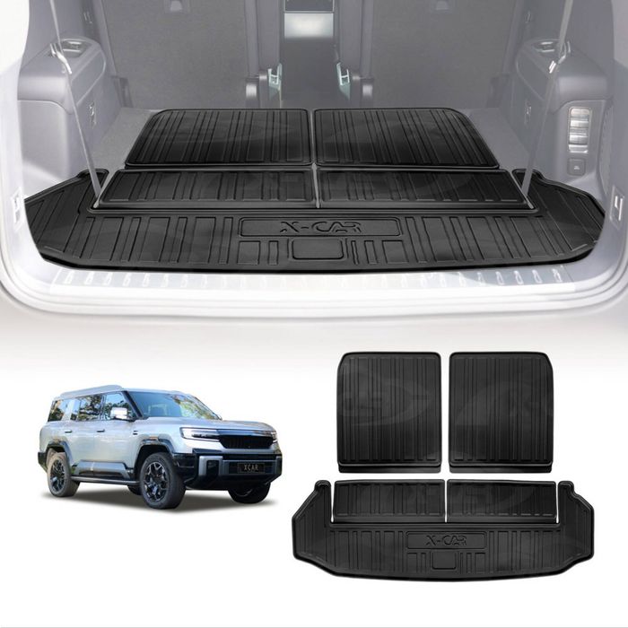 Boot Liners for DENZA B8 7-Seater 2026-Onwards  Cargo Trunk Mat Luggage Tray Car  3 Pcs Set
