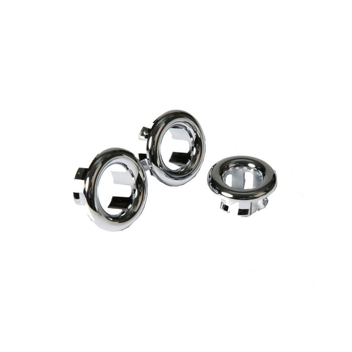 Stein Chrome Overflow Cap Set - 3 Pack