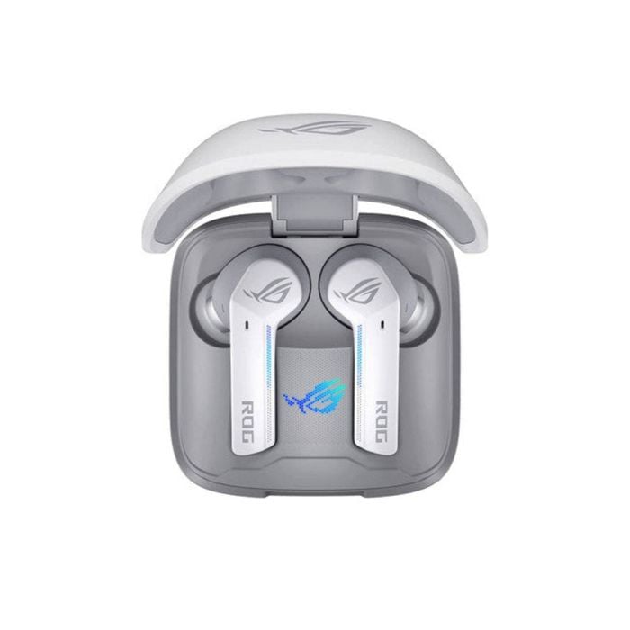 ASUS ROG Cetra White True Wireless Gaming Earphones, ANC, 2 Yr Warranty