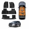 3D Floor Mats for Mitsubishi Outlander Petrol ZM 7 Seater 2021-Onwards TPE Mats Carpet Liner Set