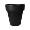 RESPECT 40cm Black Time Planter With Wheels