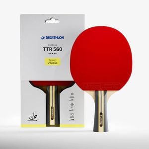 Decathlon | Table Tennis Ittf Club Bat Ttr 560 Speed Carbon 5* - Shakehand