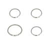 Stove Cooktop Complete Trim Ring Set Of X4 - Tr0102. Suits Electrolux